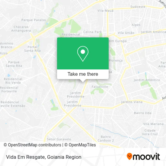 Vida Em Resgate map