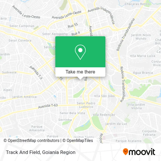 Track And Field map