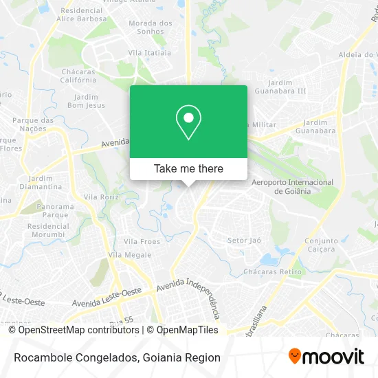 Rocambole Congelados map