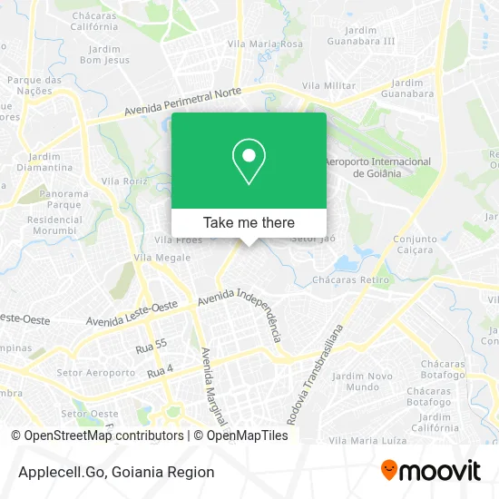 Applecell.Go map