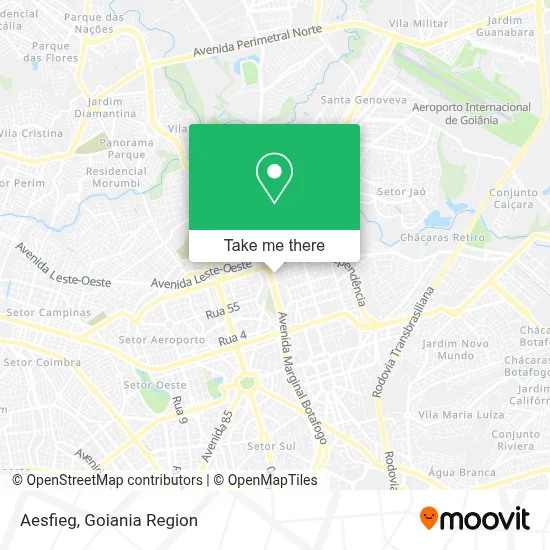 Aesfieg map