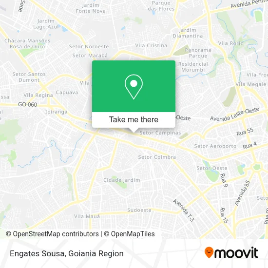 Engates Sousa map