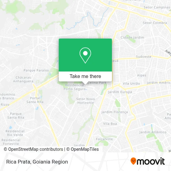 Rica Prata map