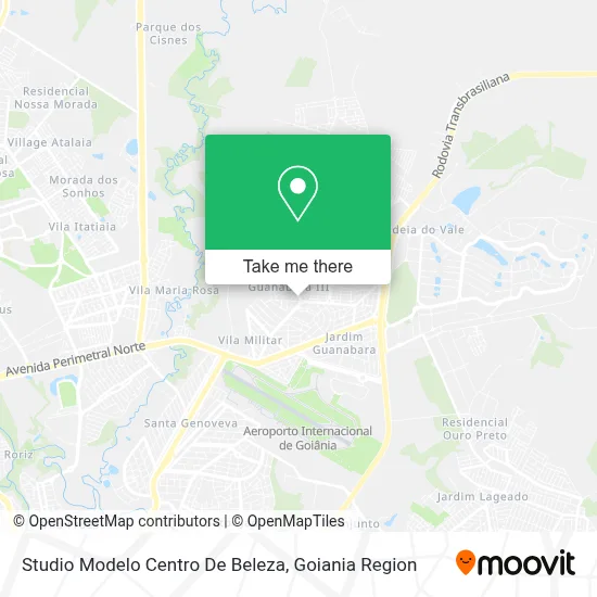 Studio Modelo Centro De Beleza map