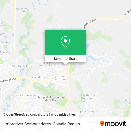 Infordriver Computadores map