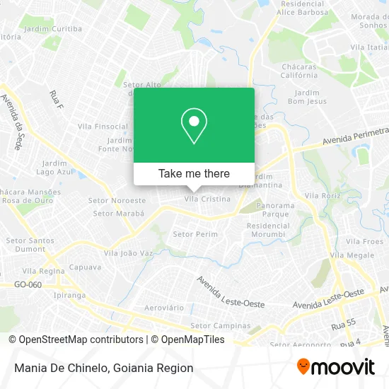 Mania De Chinelo map