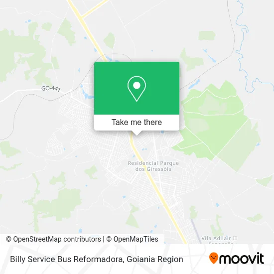 Billy Service Bus Reformadora map