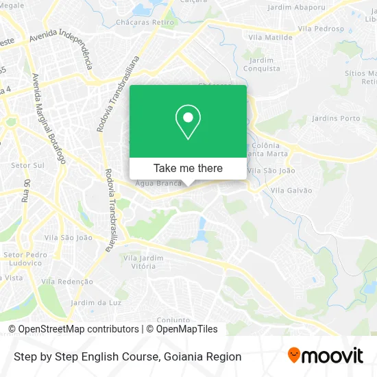 Step by Step English Course map