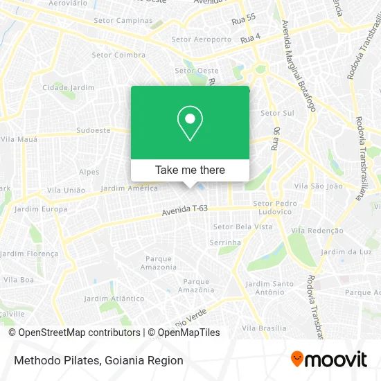 Methodo Pilates map