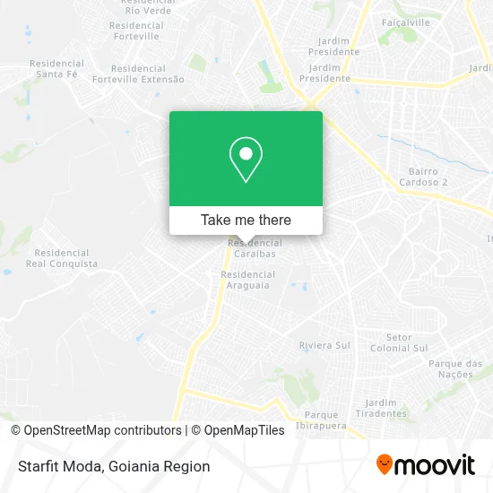 Starfit Moda map
