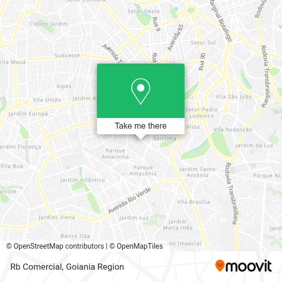 Rb Comercial map