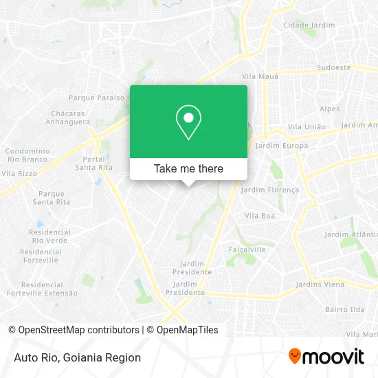Auto Rio map