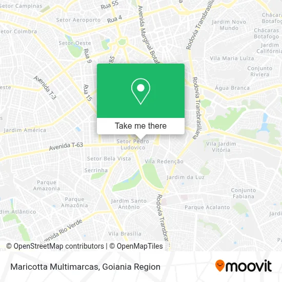 Maricotta Multimarcas map
