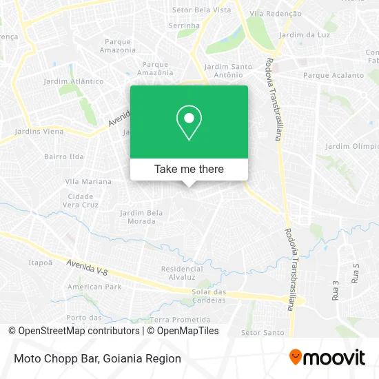 Moto Chopp Bar map