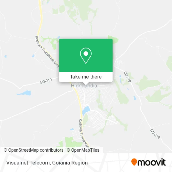 Visualnet Telecom map