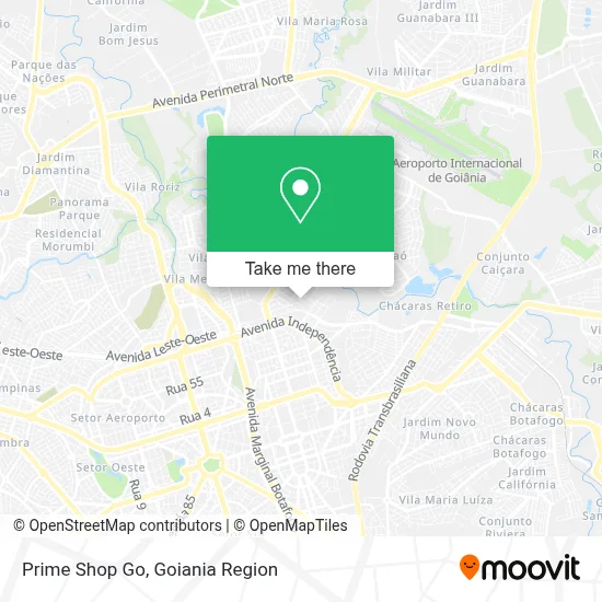 Prime Shop Go map