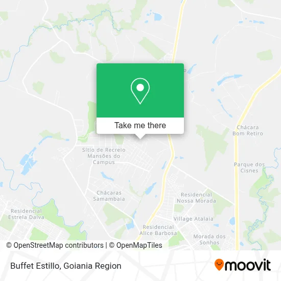 Buffet Estillo map