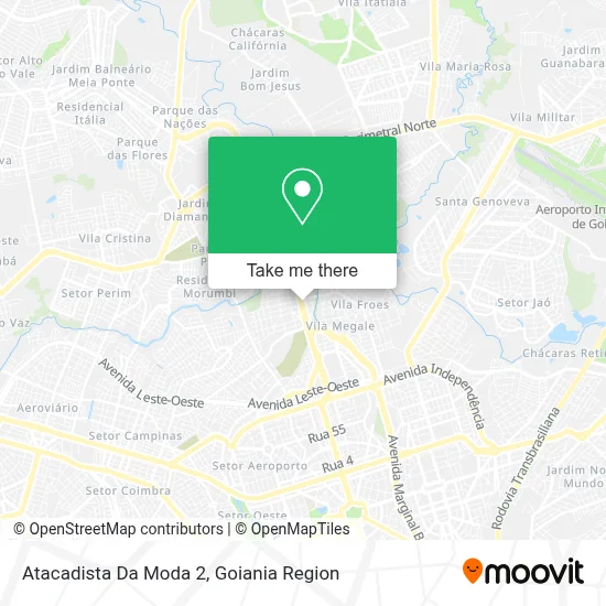 Atacadista Da Moda 2 map