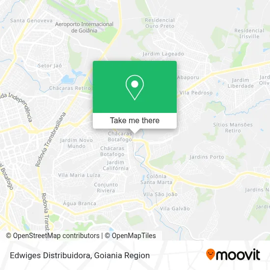 Edwiges Distribuidora map