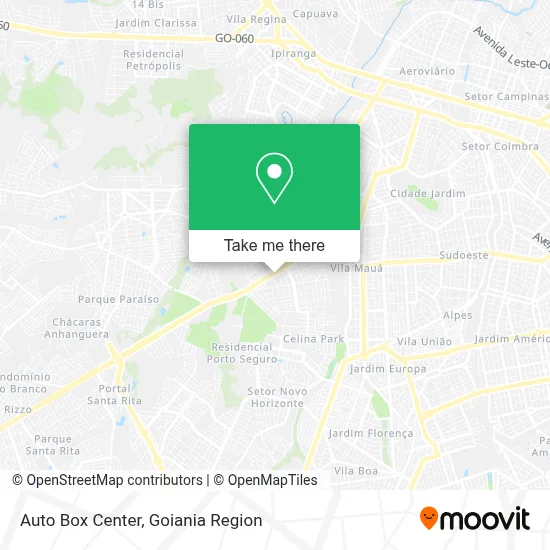 Auto Box Center map
