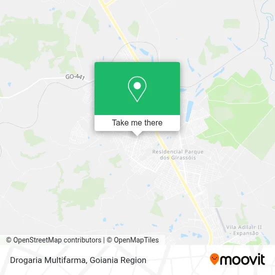 Drogaria Multifarma map