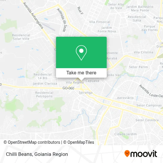 Chilli Beans map