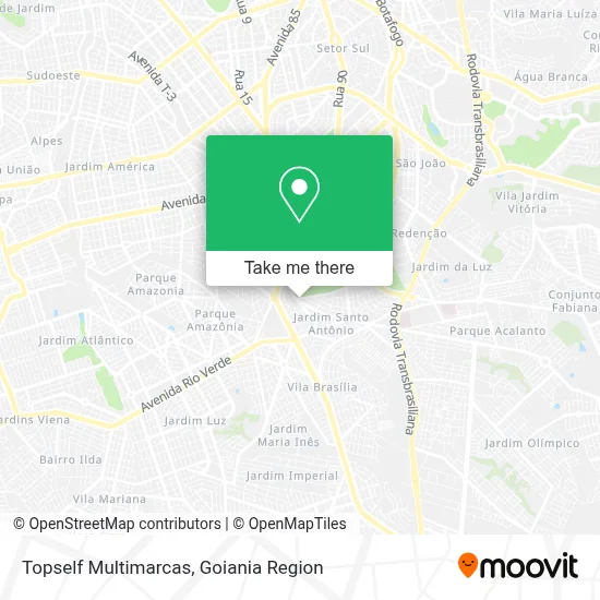 Topself Multimarcas map