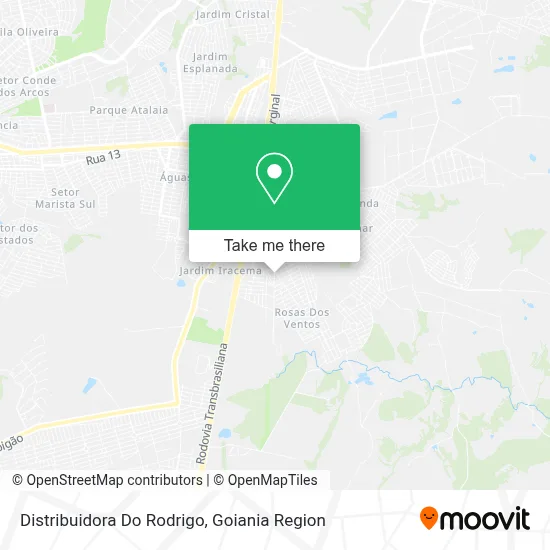 Distribuidora Do Rodrigo map