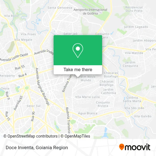 Doce Inventa map