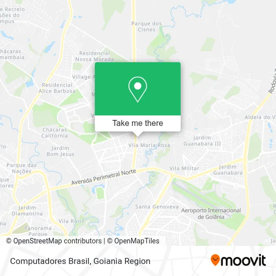 Computadores Brasil map