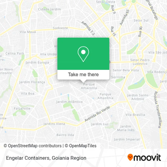 Engelar Containers map