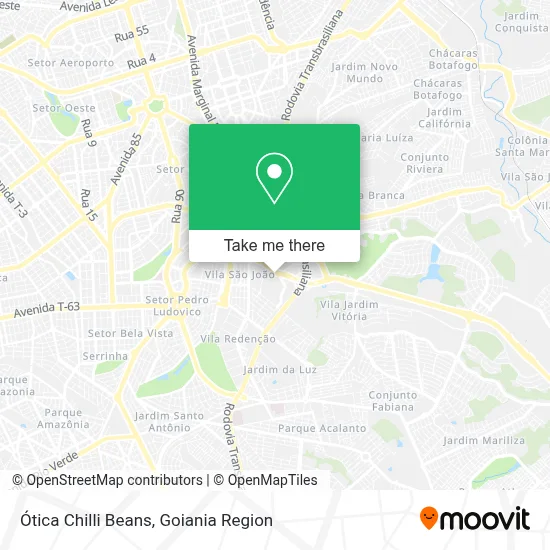 Ótica Chilli Beans map