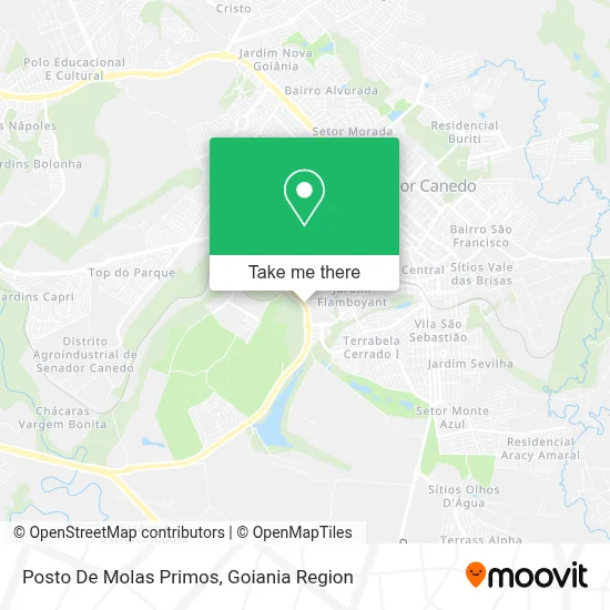 Posto De Molas Primos map