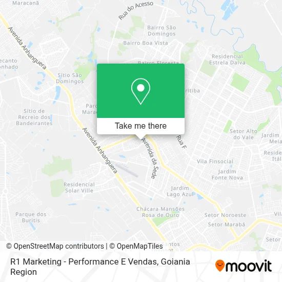 R1 Marketing - Performance E Vendas map