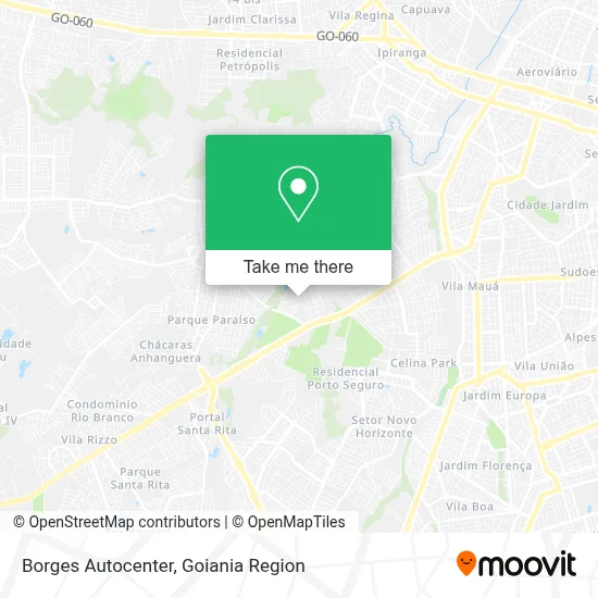 Borges Autocenter map