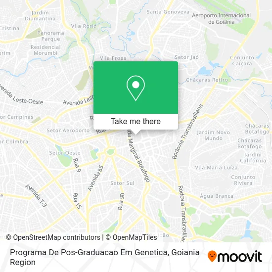 Programa De Pos-Graduacao Em Genetica map