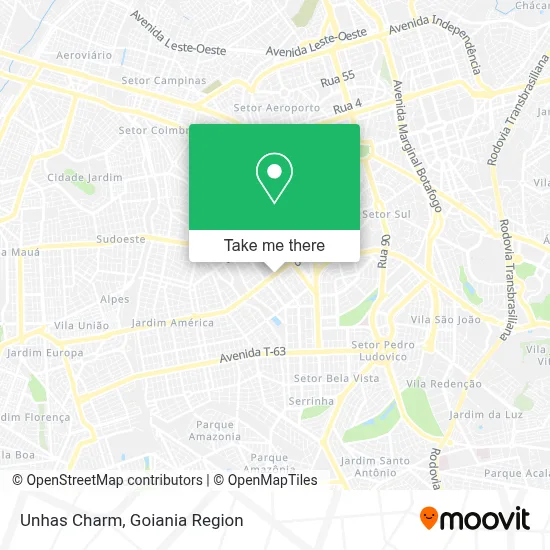 Unhas Charm map