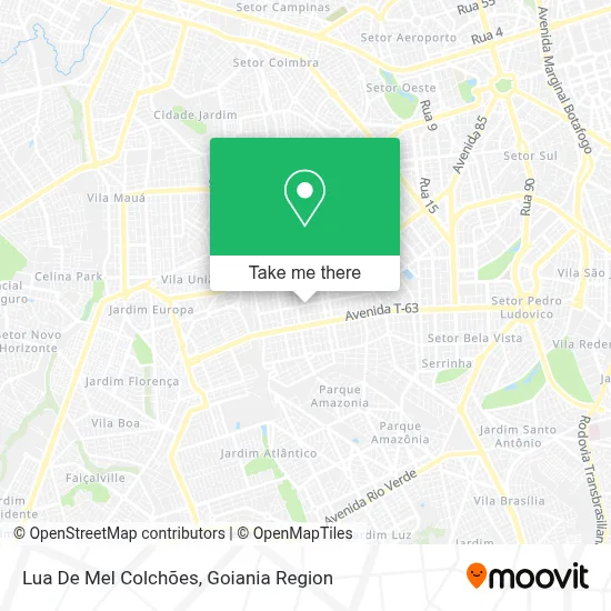 Lua De Mel Colchões map
