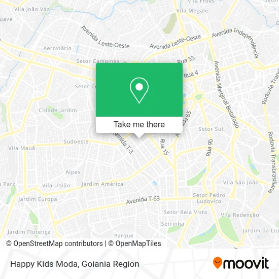 Happy Kids Moda map