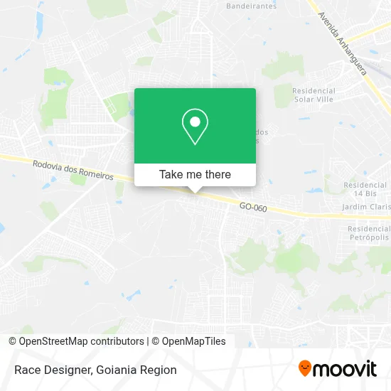 Race Designer map