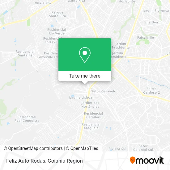 Feliz Auto Rodas map
