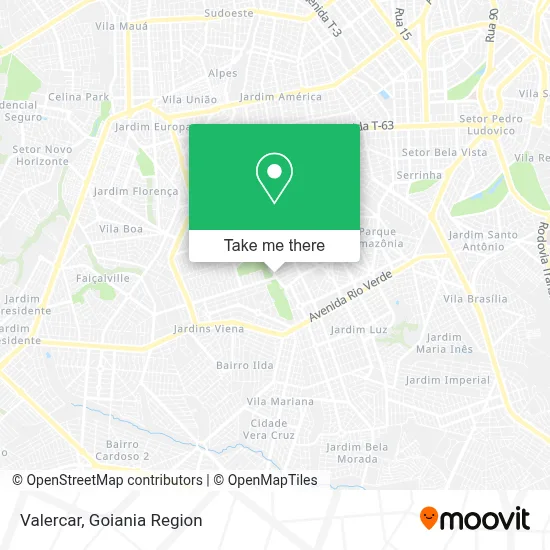 Valercar map