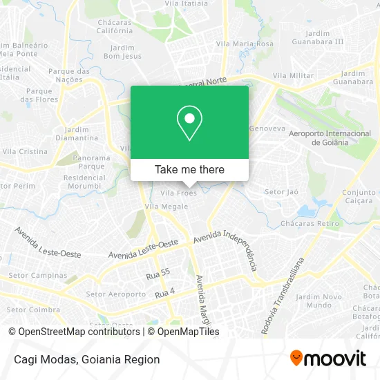 Cagi Modas map
