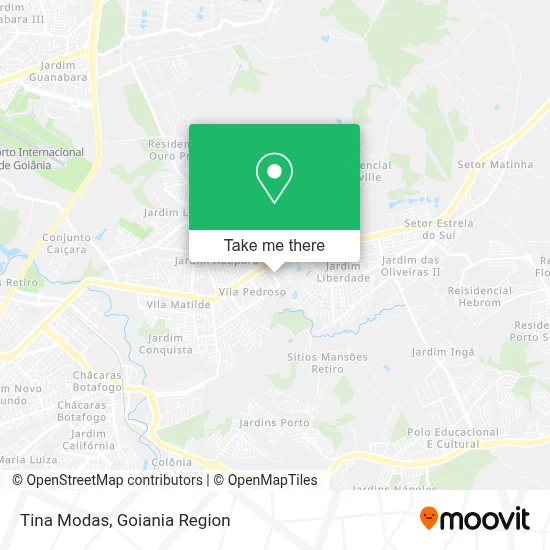 Tina Modas map