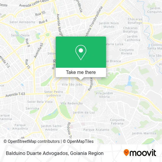 Balduino Duarte Advogados map