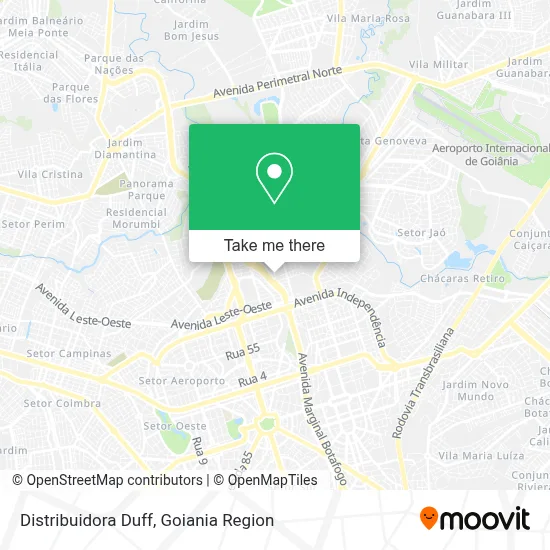Distribuidora Duff map