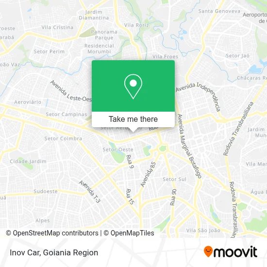 Inov Car map