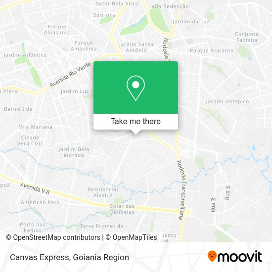 Canvas Express map