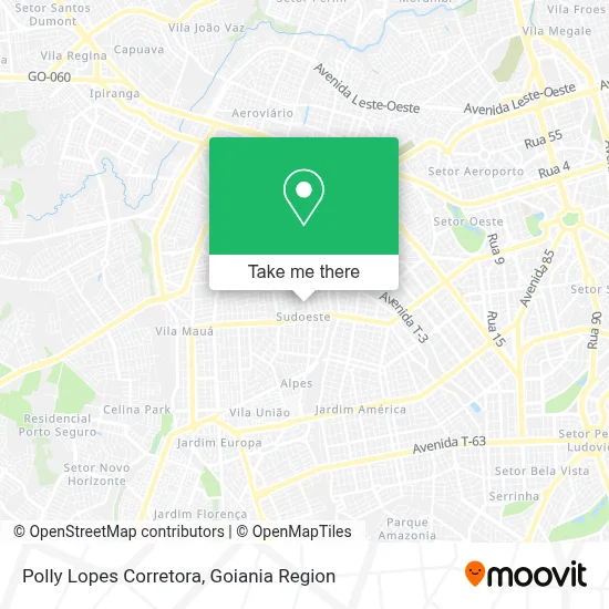 Polly Lopes Corretora map