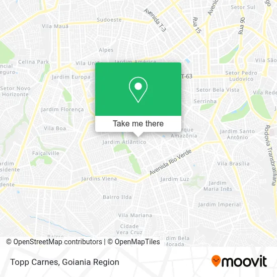Topp Carnes map